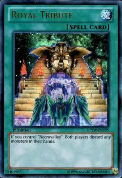 Yu-Gi-Oh! TCG Royal Tribute LCYW-EN195 Ultra Rare 1st Edition - Image 1