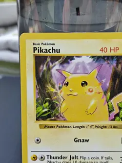 Pikachu - 58/102 - Base Set - Shadowless Red Cheeks - Pokemon Card - Image 2