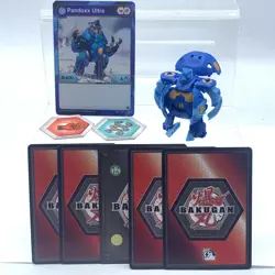 Bakugan Pandoxx Ultra Blue Aquos Battle Planet B400 with Card - Image 1