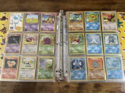 Vintage Pokemon 200+ Binder Card Lot - Binder & Pages Included - Image 5