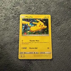 Pikachu SM04 Sun & Moon Exclusive Ultra Rare Special Holo Promo Pokemon Card - Image 1