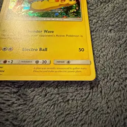 Pikachu SM04 Sun & Moon Exclusive Ultra Rare Special Holo Promo Pokemon Card - Image 2