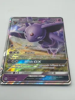 Espeon GX - 61/149 - Pokemon Sun & Moon Base Set Ultra Rare Card NM - Image 2