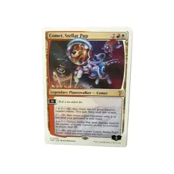 Comet Stellar Pup White Border Mystery Booster 2, Magic: The Gathering Card - Image 1