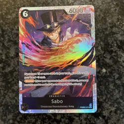 Sabo PRB02-014 SR Rev Army One Piece Card The Best Vol.2 NM English - Image 1