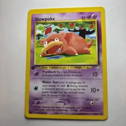 Slowpoke 1st Edition - Neo Genesis 73 /111 - Pokemon TCG Card - Vintage - Mint - Image 1