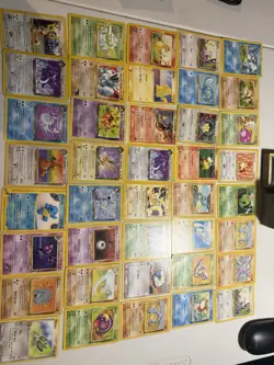 lot of 325 pokemon cards Vintage And Holos Cards Are Played With - Image 1