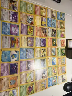 lot of 325 pokemon cards Vintage And Holos Cards Are Played With - Image 2