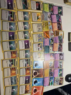 lot of 325 pokemon cards Vintage And Holos Cards Are Played With - Image 4