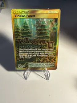 Unified Minds Viridian Forest 256/236 Secret Rare Pokemon TCG Card - Image 1