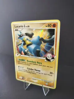 Lucario GL 8/111 Rising Rivals Holo Rare Pokemon Card NM - Free Shipping - Image 2