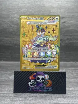 Pokemon TCG Terapagos EX 173/142SV07: Stellar Crown Hyper Rare Holo Card - Image 1