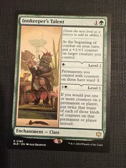 Innkeeper's Talent - Bloomburrow - MTG NM/Unplayed - Image 1