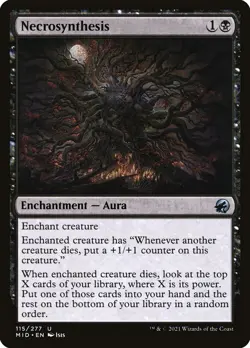 Necrosynthesis (115) Innistrad: Midnight Hunt MID MTG Magic - Image 1