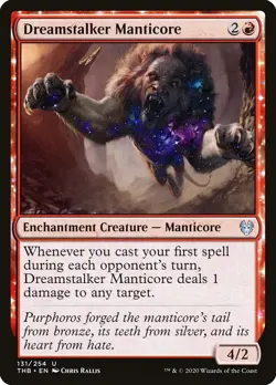 Dreamstalker Manticore (131) Theros Beyond Death THB MTG Magic - Image 1
