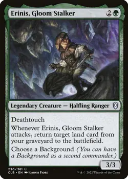 Erinis, Gloom Stalker Foil (230) Battle for Baldur's Gate CLB MTG Magic - Image 1