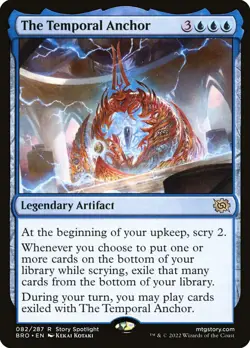 The Temporal Anchor Foil (082) The Brothers' War BRO MTG Magic - Image 1