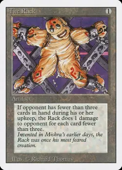 The Rack (278) Revised Edition 3ED MTG Magic - Image 1
