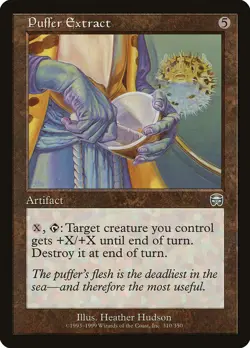 Puffer Extract (310) Mercadian Masques MMQ MTG Magic - Image 1