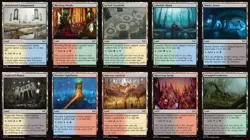 Duskmourn: House of Horror Dual Land set (1 each of 10) Foil MTG Magic - Image 1