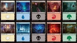 Duskmourn: House of Horror Basic Land set (1 each of 10) MTG Magic - Image 1