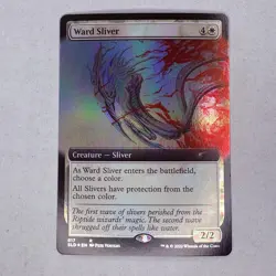 SLD Ward Sliver (Extended Art) Secret Lair Drop Foil MTG NM - Image 1