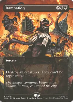 MTG Damnation (2000) *Non-Foil* Full Color Secret Lair: Venom MT/NM Free Ship - Image 1