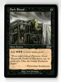 Dark Ritual Urza's Saga #127 Magic the Gathering - Image 1