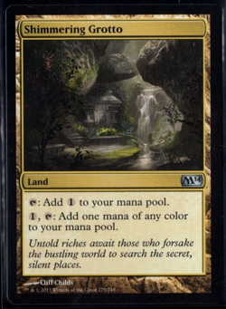 Shimmering Grotto 229/249 Uncommon Core Set 2014 Magic The Gathering Near Mint - Image 1