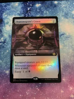 MTG Transmogrant's Crown The Brothers' War 334 Foil Rare - Image 1