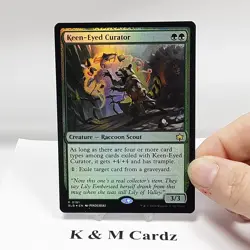 MTG - Bloomburrow - Keen-Eyed Curator - Foil - #0181 - Near Mint - Image 1