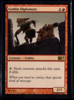 Goblin Diplomats 141/249 Rare Core Set 2014 Magic The Gathering Near Mint - Image 1