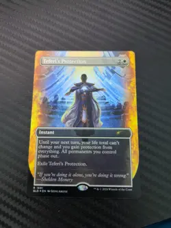 Teferi's Protection (1691) (Rainbow Foil) Secret Lair Drop Foil - Image 1