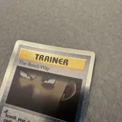 The Boss's Way 105/110 Legendary Collection Reverse Holo Pokemon Card RARE - Image 4