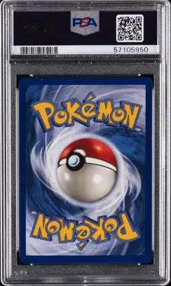 1999 POKEMON BASE SET UNLIMITED YELLOW CHEEKS #58 PIKACHU PSA 10 - Image 2