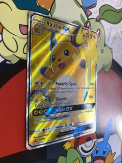 Raichu GX SM90 Shining Legends 2017 Pokemon TCG Black Star Promo Holo Card - Image 2