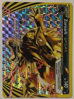Zoroark BREAK - 92/162 - Pokemon Breakthrough XY Ultra Rare Card LP - Image 1