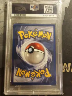 1999 Pokemon Game Hitmonchan-Holo Shadowless PSA 6 EX-MT Fresh Slab 7/102 - Image 2