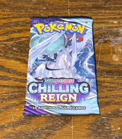 Pokemon TCG Sword & Shield Chilling Reign Booster Pack - Sealed - Image 2