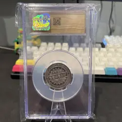 Primeape Pokemon Rare Vintage Meiji Battle Coin Metal Japanese CGC 10 Pristine - Image 3