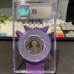 Professor Oak - 1999 Meiji Battle Coin - Low Pop / CGC 10 - Pokemon - Image 3