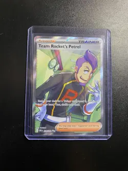 Pokemon TCG Team Rockets Petrel 226/182 SV Destined Rivals Ultra Rare Full Art - Image 1