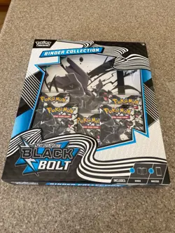 Pokemon Scarlet And Violet Black Bolt Binder Collection New Box - Image 2