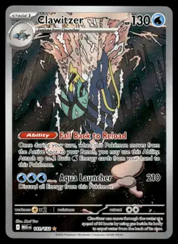 Pokemon TCG Mega Evolutions #141/132 Clawitzer NM - Image 1