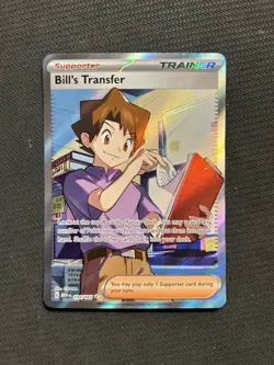 Pokemon TCG SV 151 Bill's Transfer 194/165! NM Condition! See Desc! English! - Image 1