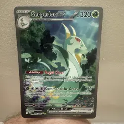 Pokemon TCG Serperior EX 164/086 Black Bolt Sir Fresh Pack looks MINT - Image 1