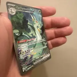 Pokemon TCG Serperior EX 164/086 Black Bolt Sir Fresh Pack looks MINT - Image 5