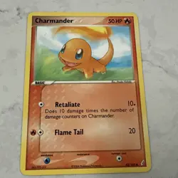 Pokemon Crystal Guardians Charmander #48/100 Lightly played - Image 1