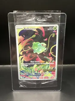 2025 Pokemon Mega Evolutions Bulbasaur 133/132 Stamped Promo Sealed IR A - Image 1