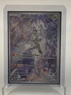 N’s Reshiram 167/159 Pokemon TCG: SV09 - Journey Together Illustration Rare Holo - Image 5